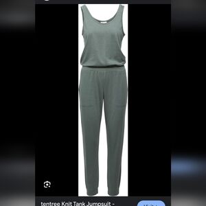 Tentree Knit Tank Jumpsuit Women's Small New